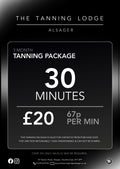 30 Minutes - 3 Month Tanning Package