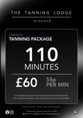 110 Minutes- 6 Month Tanning Package